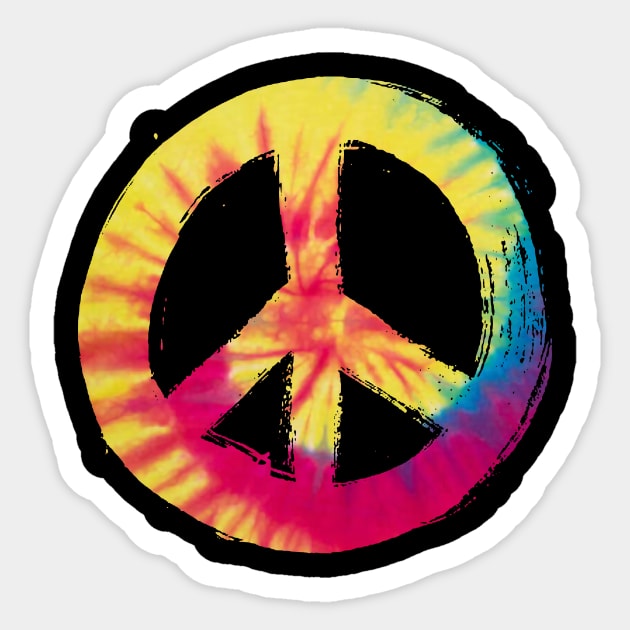 Peace Symbol Sticker by Toby Wilkinson